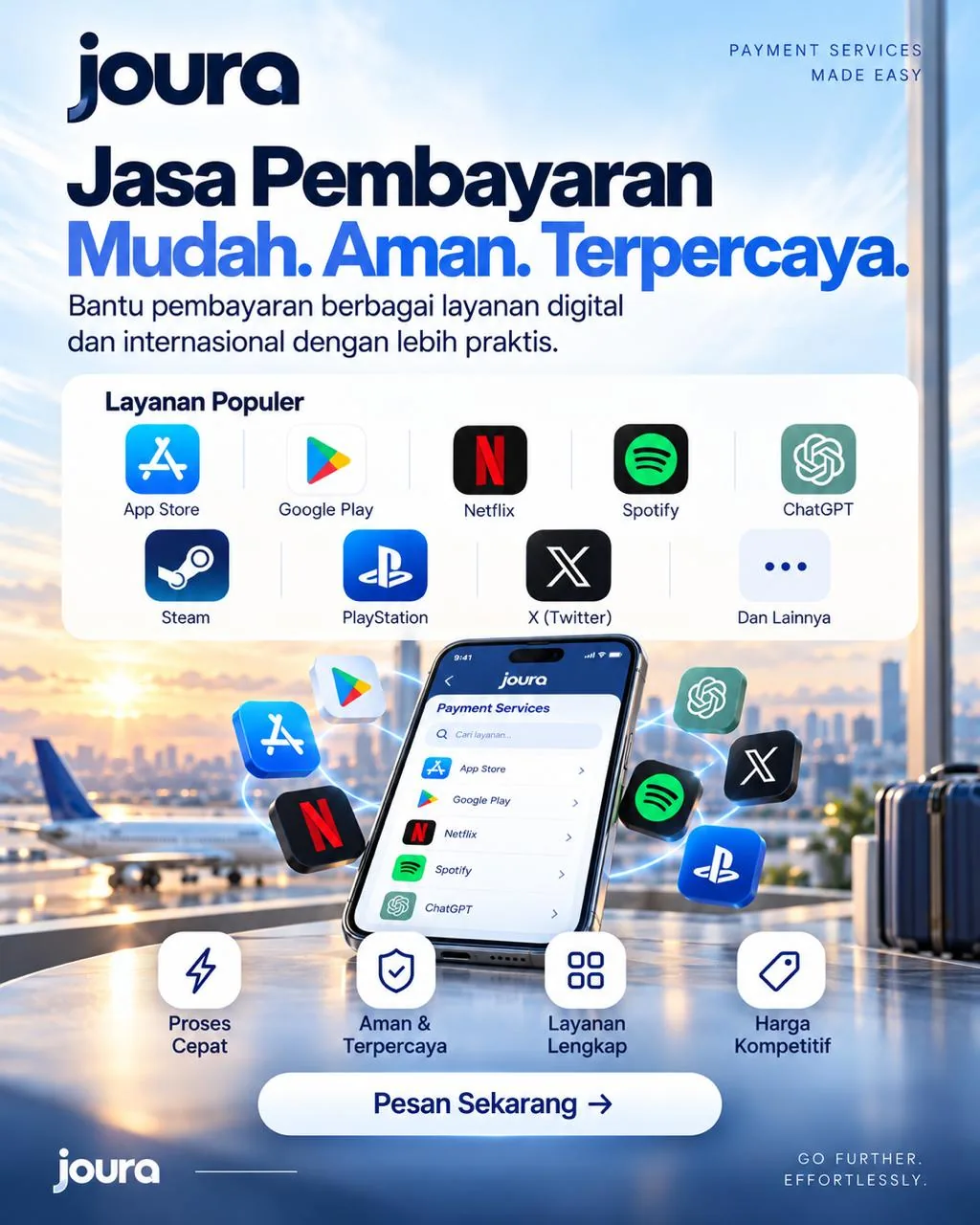 Materi layanan pembayaran digital JOURA